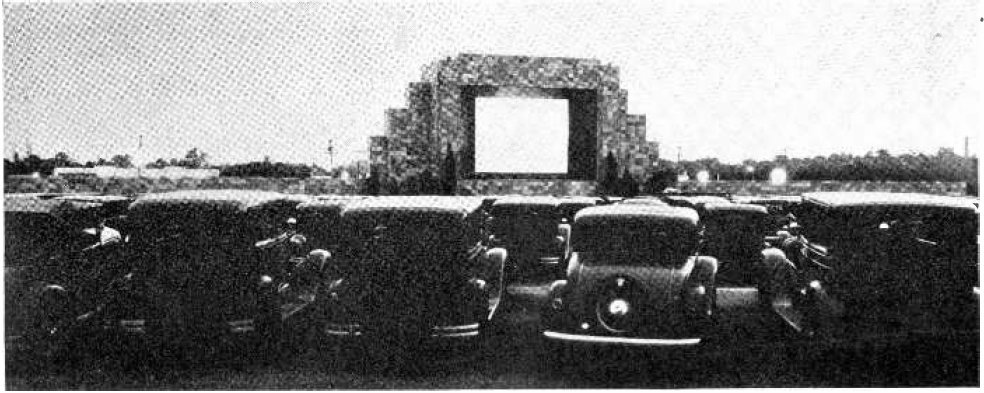 Drive in theatre Camden New Jersey 1933