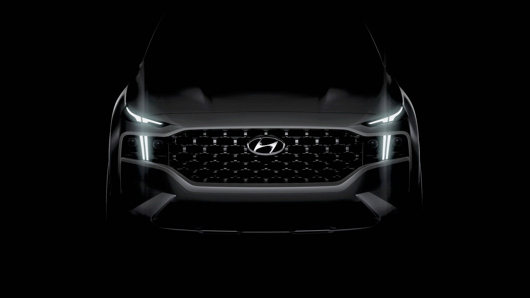 Hyundai Santa Fe 2021 Teaser Editado