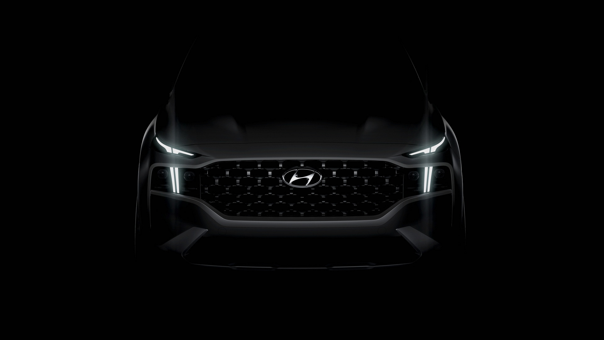 Hyundai Santa Fe 2021, aquí está el primer teaser