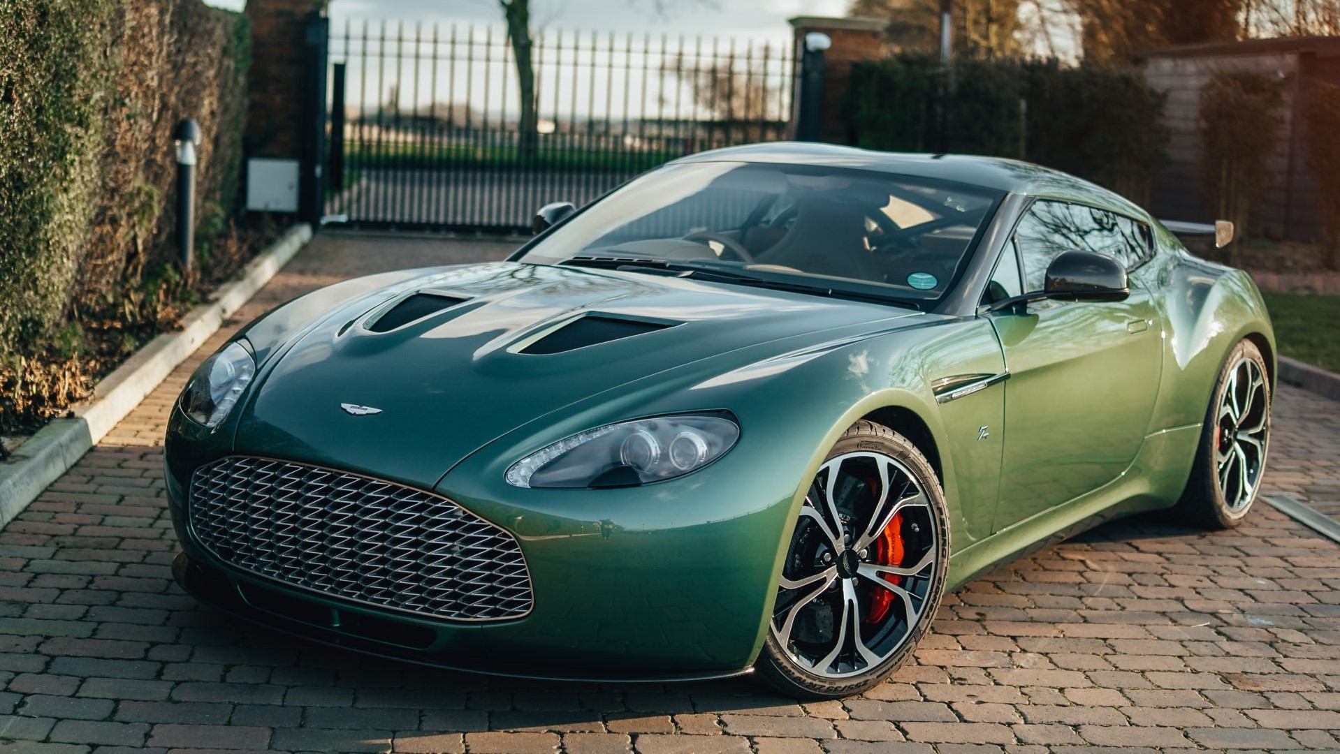Este Aston Martin V12 Zagato es único en el mundo