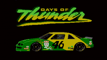 Days of Thunder portada