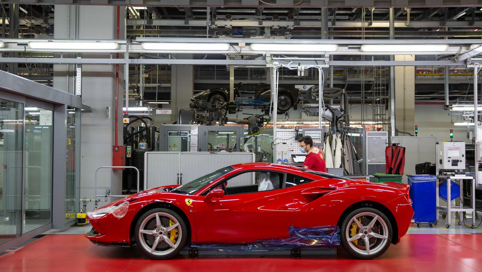 16 fabricacion Ferrari COVID 