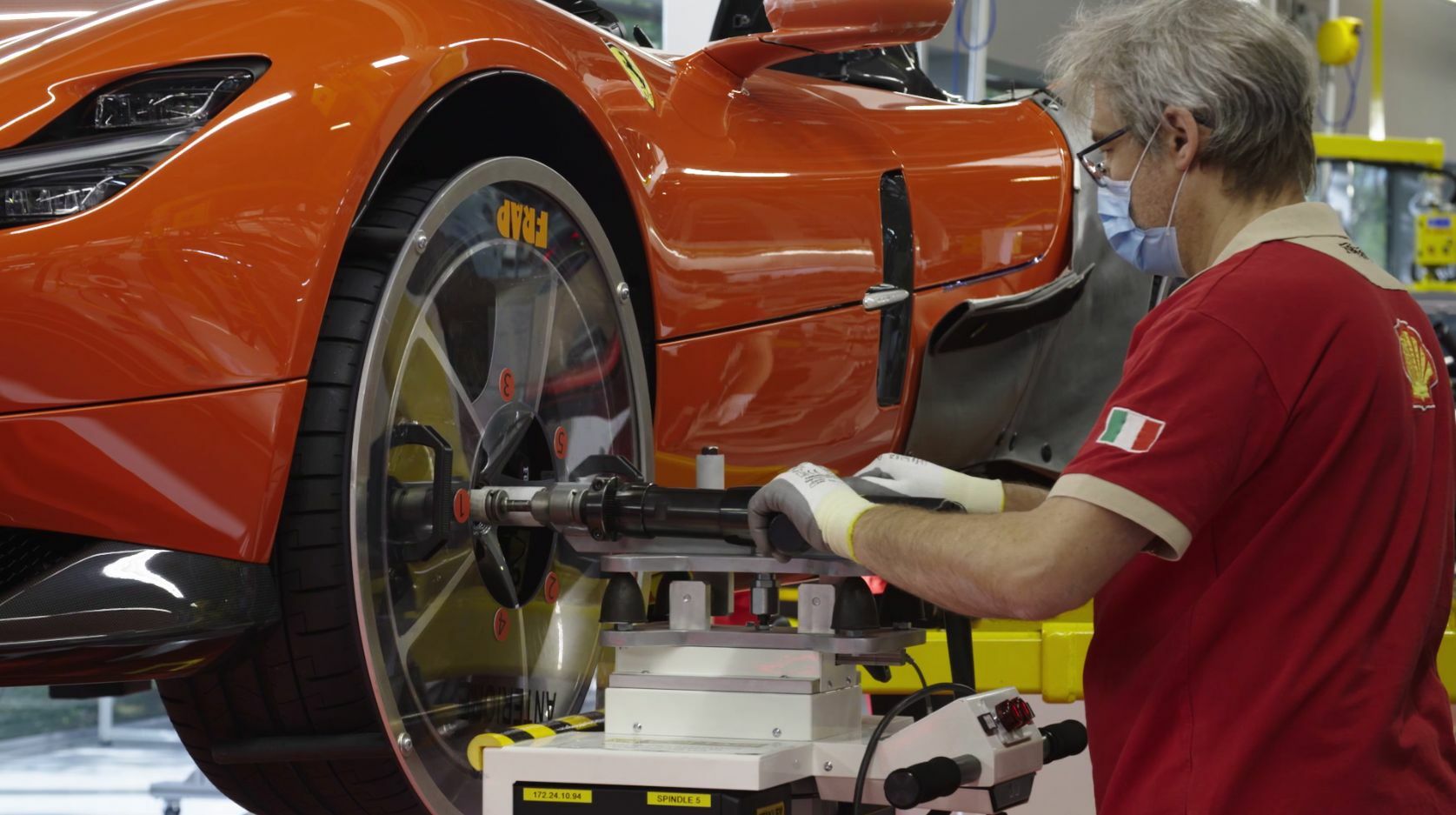 19 fabricacion Ferrari COVID 