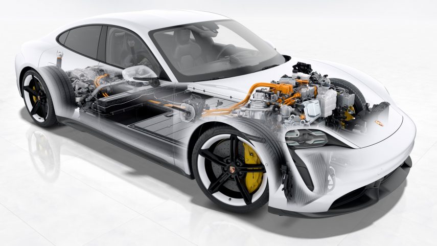 Porsche Taycan Chasis (7)