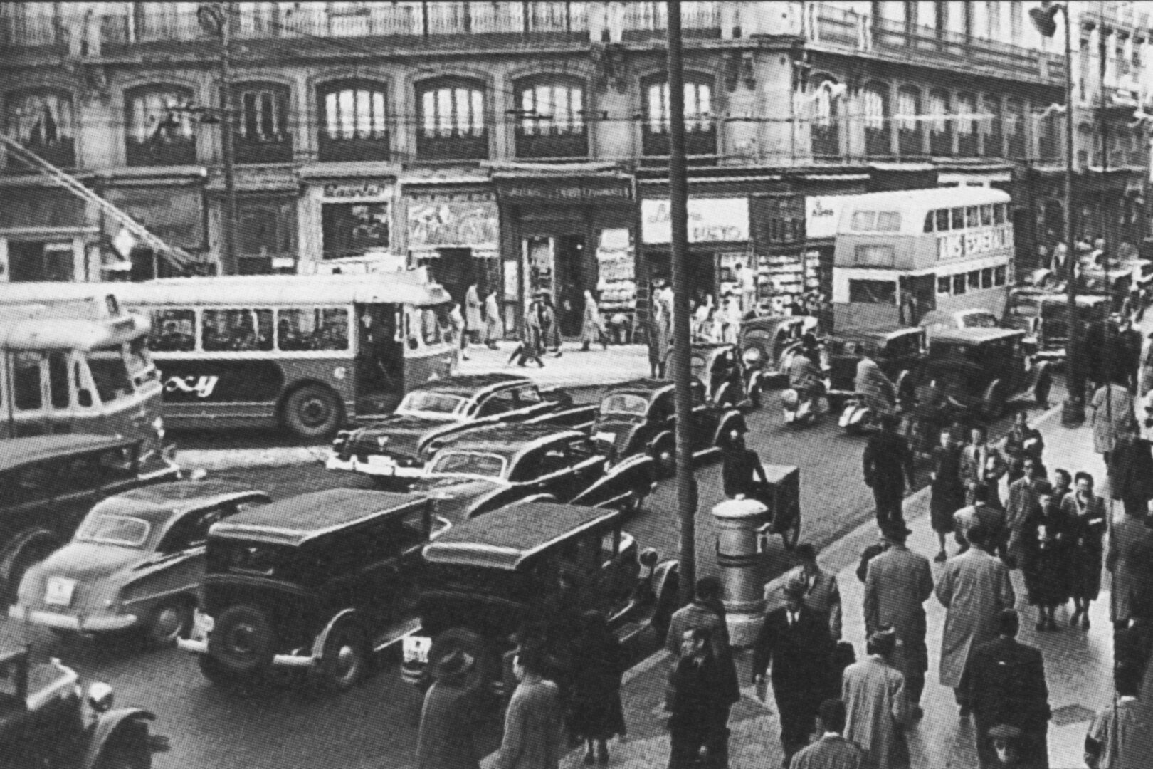 Puerta del Sol Madrid 1953