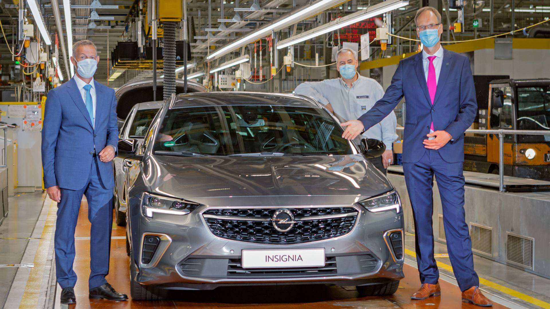 El Opel Insignia ya se fabrica en la planta de Rüsselsheim