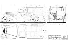 Mercedes Benz 170 V Krankenwagen W136 10