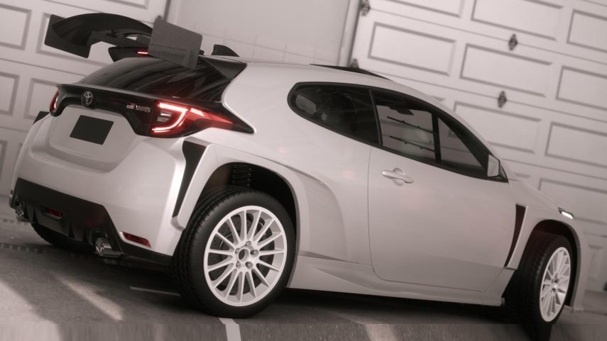 Toyota GR Yaris AP4 Rally Car Australia Render (3)
