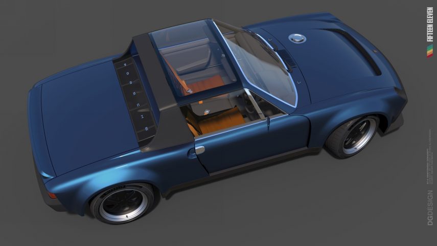 Fifteen Eleven Design Porsche 914 Render (3)