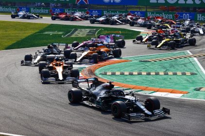 Formula 1 GP Italia 2020 salida