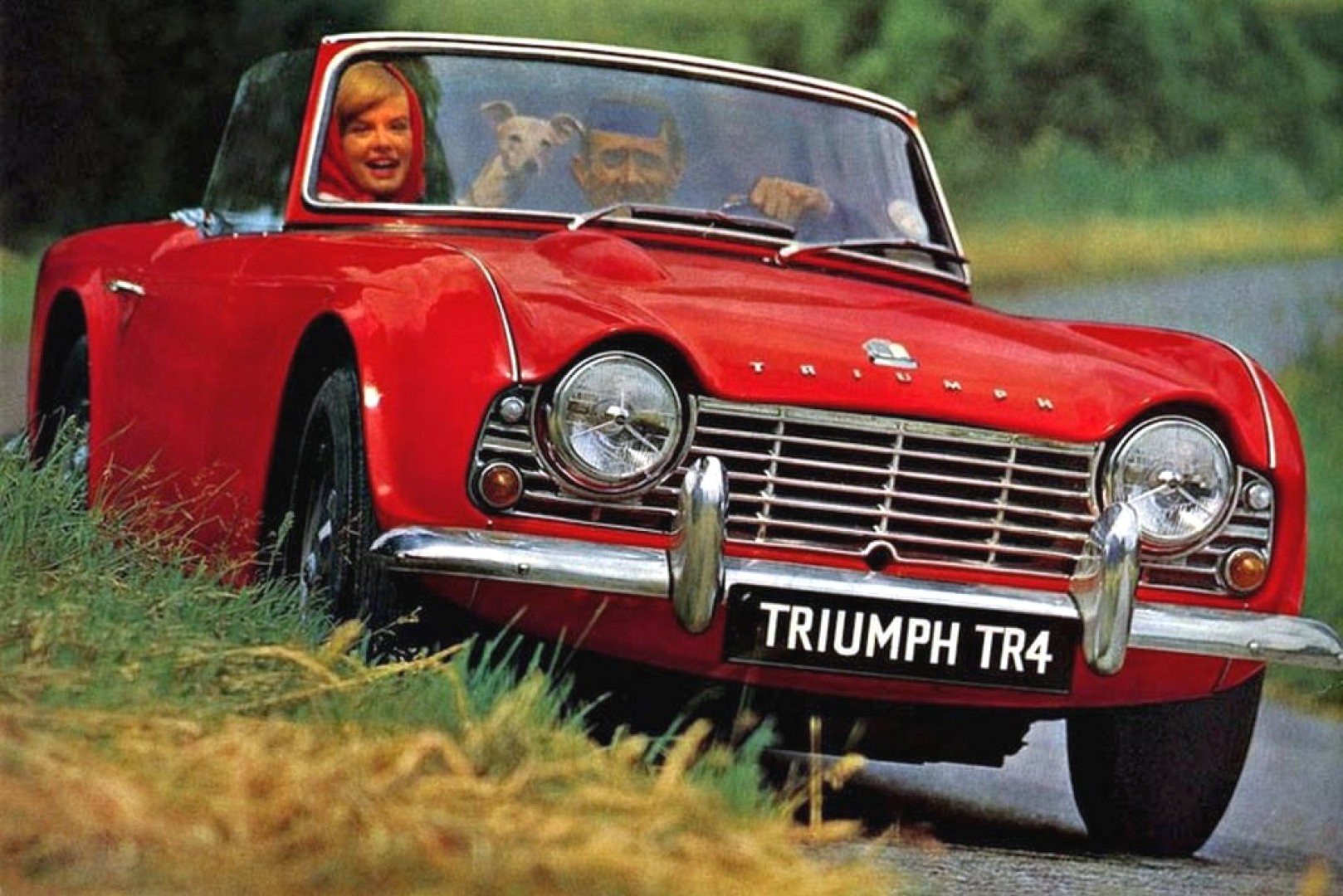 Coche del día: Triumph TR4