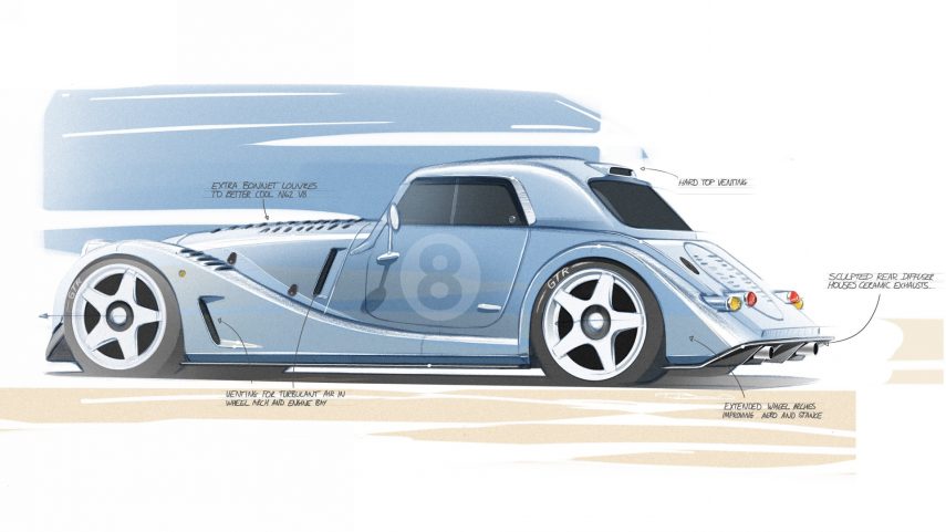 Morgan Plus 8 GTR 2021 Teaser (2)