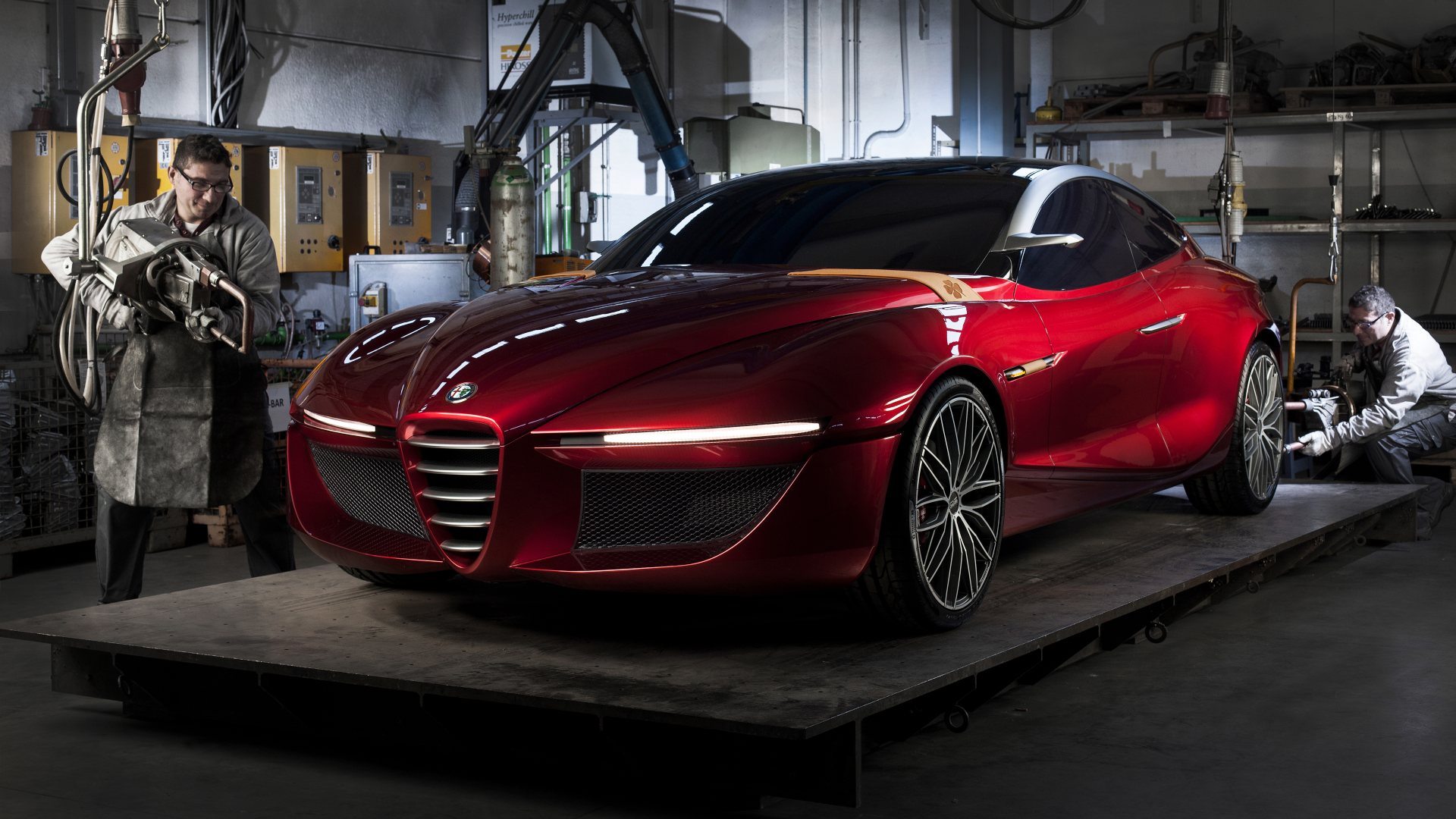 Alfa Romeo tendrá un sedán del segmento E