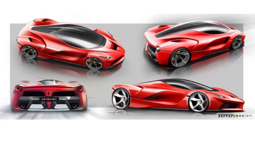 ferrari v12 hibrido