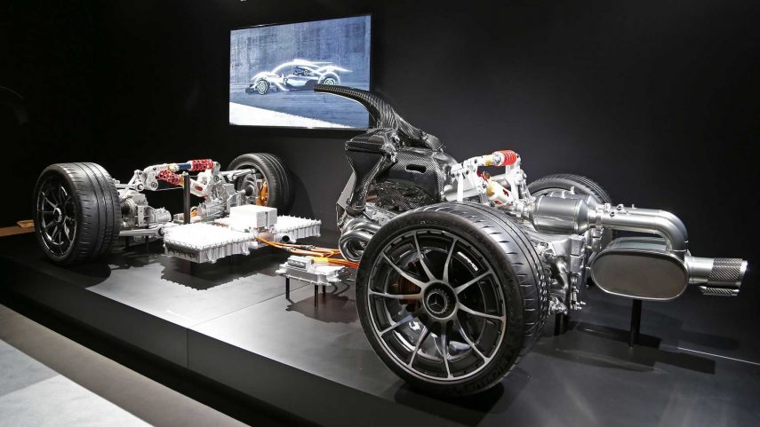 mercedes amg project one tren motriz