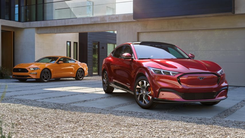 Ford Mustang Mach E y Ford Mustang GT 2021