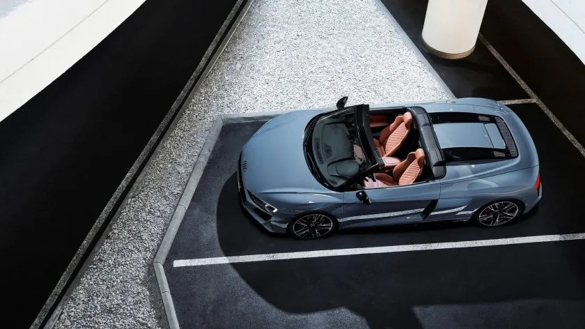 Audi R8 V10 performance RWD Spyder 2022 (6)
