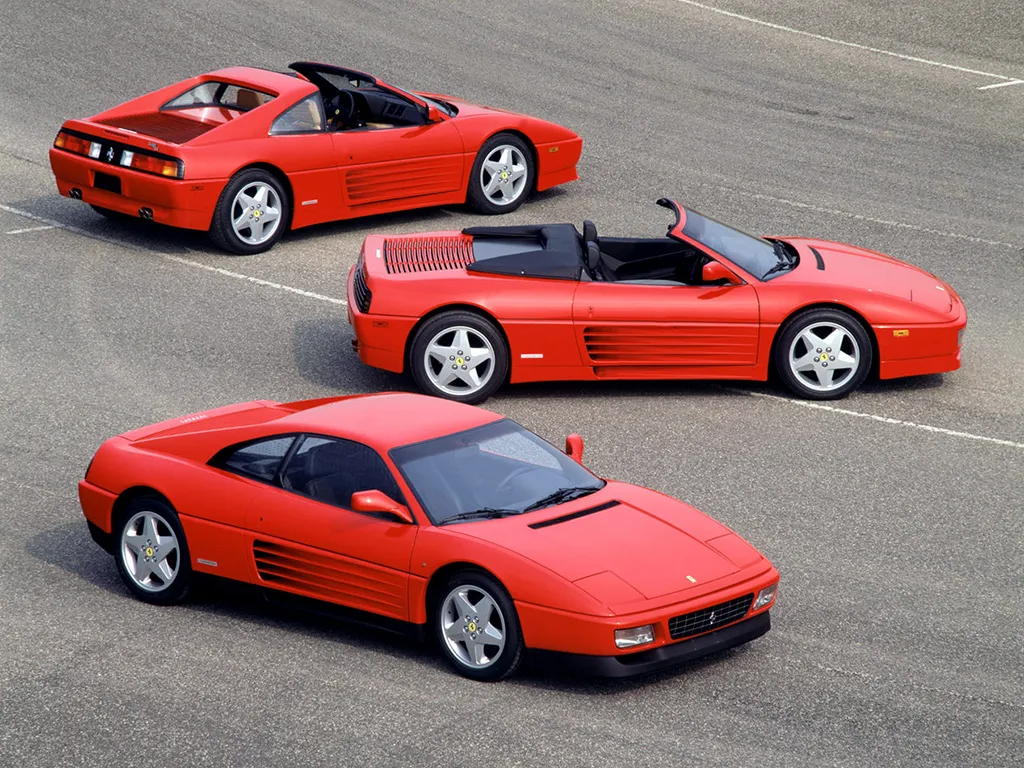 Ferrari 348 GTB, 348 GTS y 348 Spider 1993