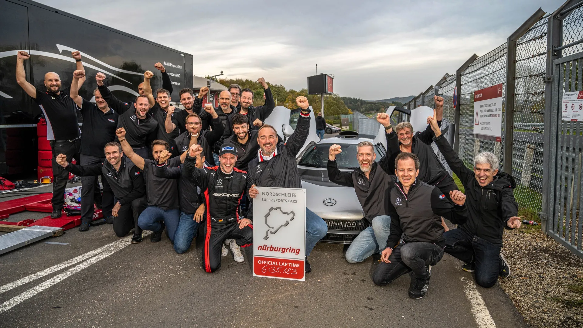 El Mercedes-AMG One se convierte en el coche “de producción” más rápido en Nürburgring