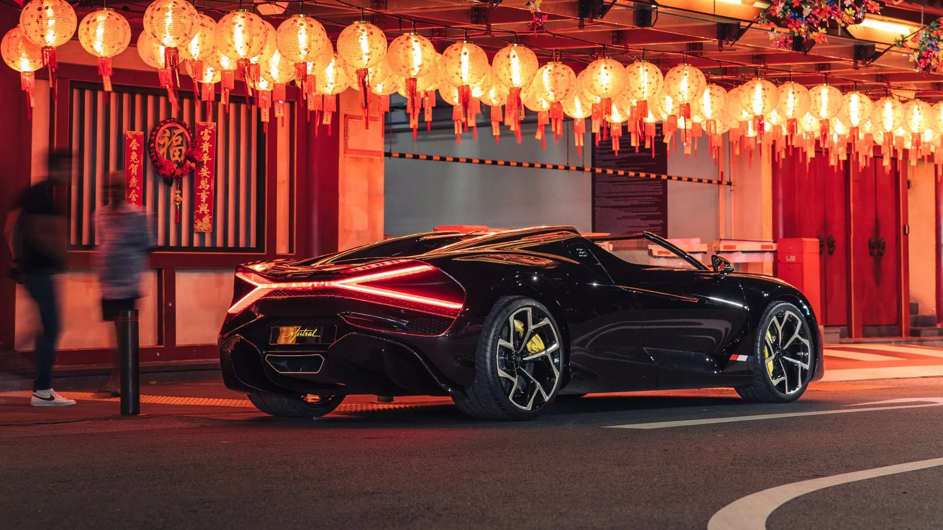 Sinceramente, el Bugatti Mistral luce espectacular en Singapur