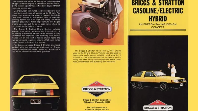 Briggs & Stratton Gasoline Electric Hybrid 1980 (18)