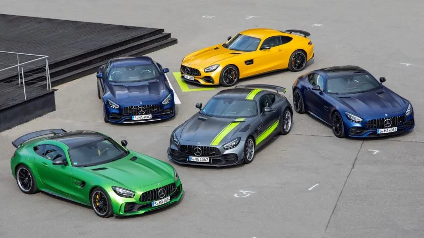 Mercedes AMG GT gama