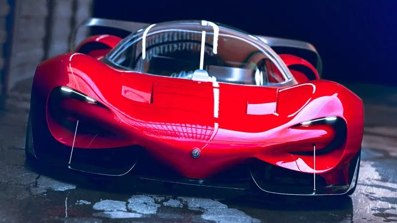 Alfa Romeo P7 Concept Estudio de Diseno (1)