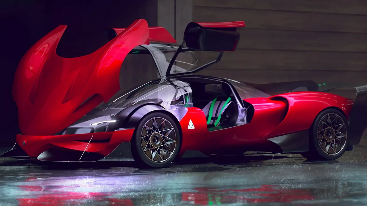 P7: el hiperdeportivo del futuro soñado para Alfa Romeo
