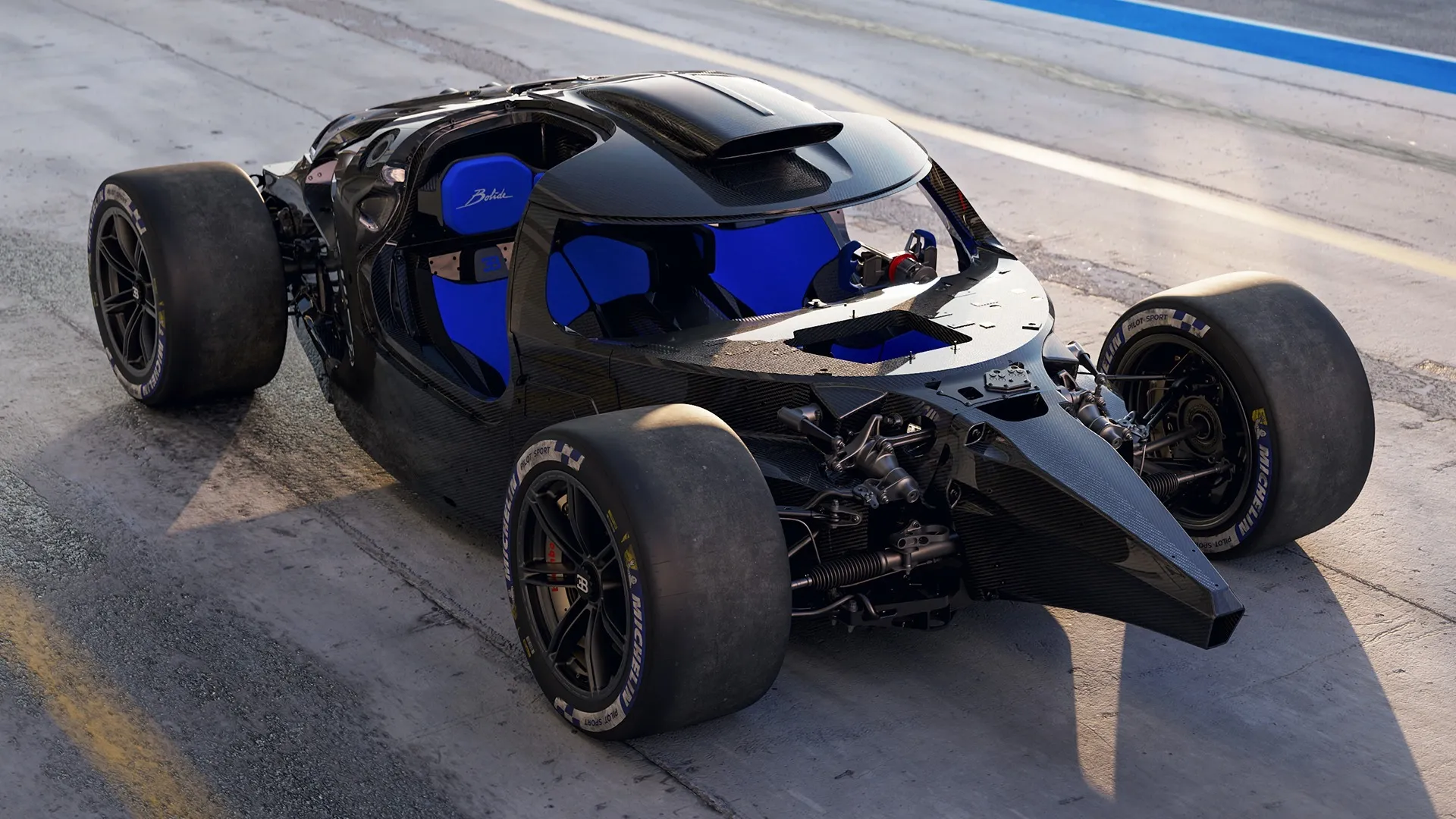 Bugatti podría competir en la clase Hypercar con su Bolide