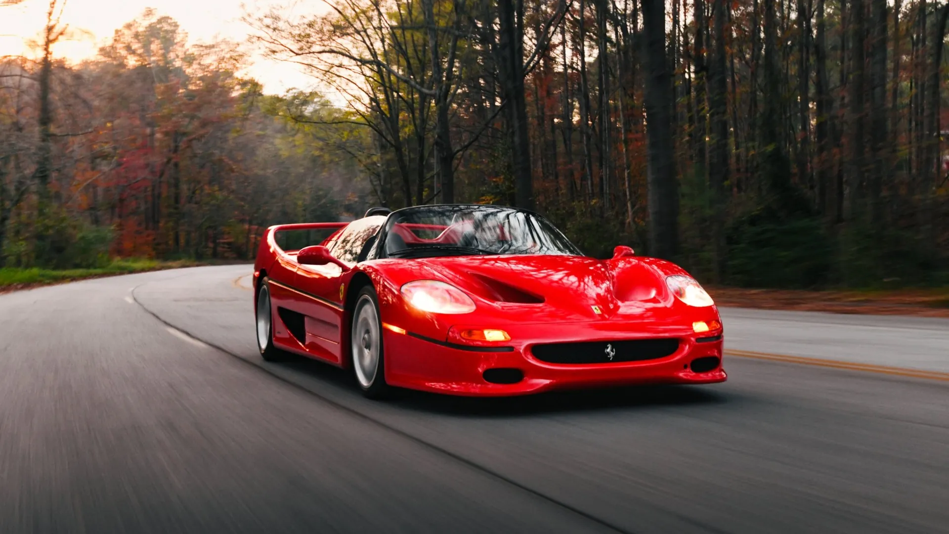 A la venta el Ferrari F50 que estuvo expuesto en el salón de Frankfurt de 1995