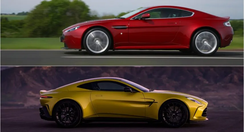 Aston Martin Vantage V8 vs Aston Martin Vantage
