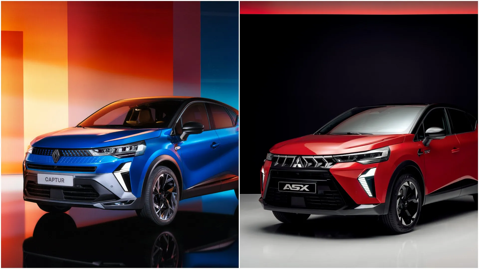 Renault Captur y Mitsubishi ASX: las diferencias