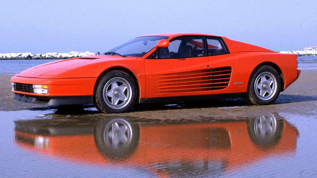 A pesar de sus 40 años, el Ferrari Testarossa no ha perdido su aura, más bien al contrario