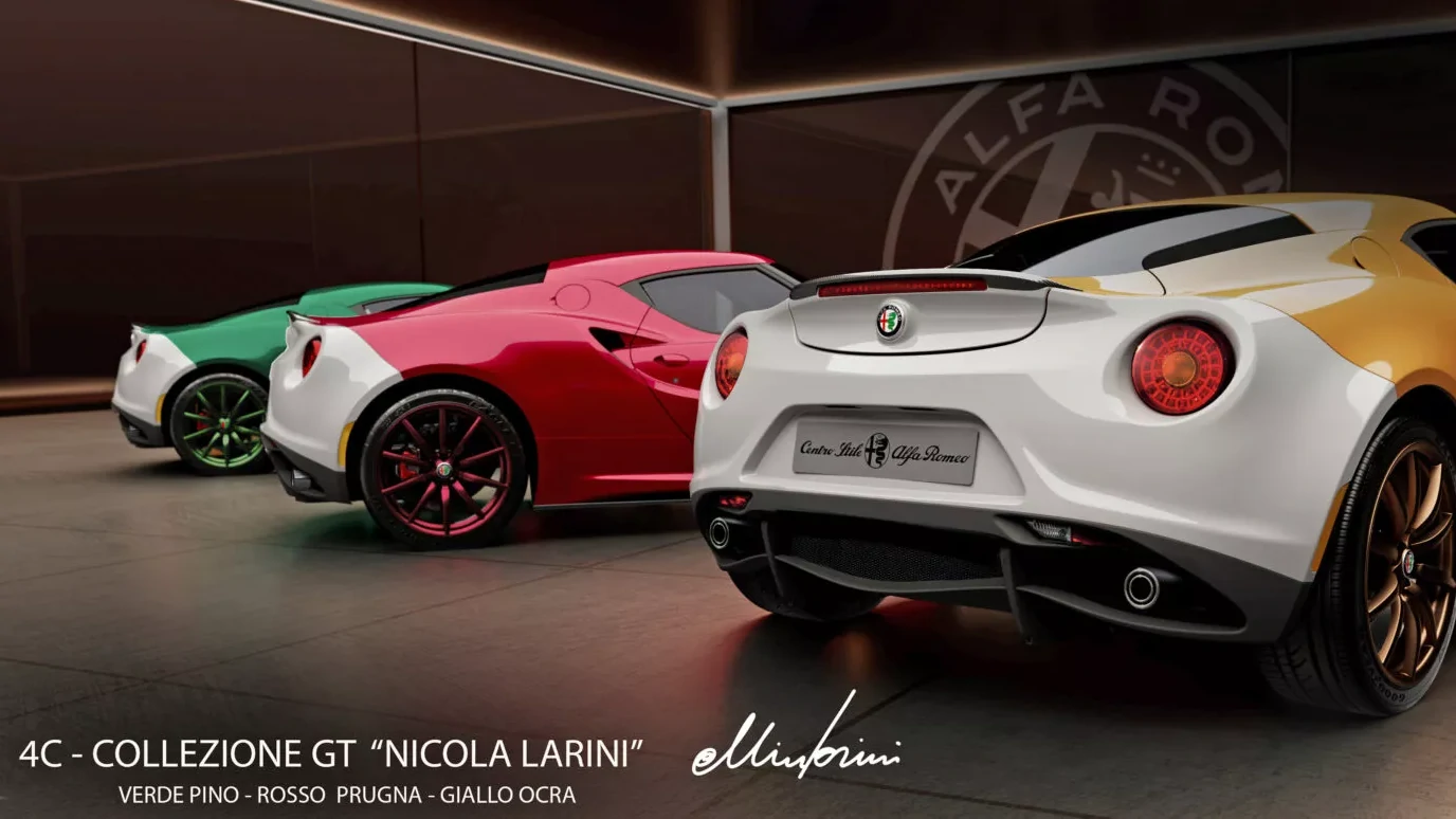 Alfa Romeo 4Cs GT ‘Nicola Larini’, una nueva colección histórica