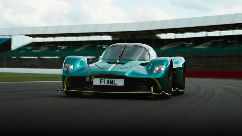 Aston Martin Valkyrie en Silverstone