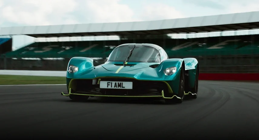 Aston Martin Valkyrie en Silverstone