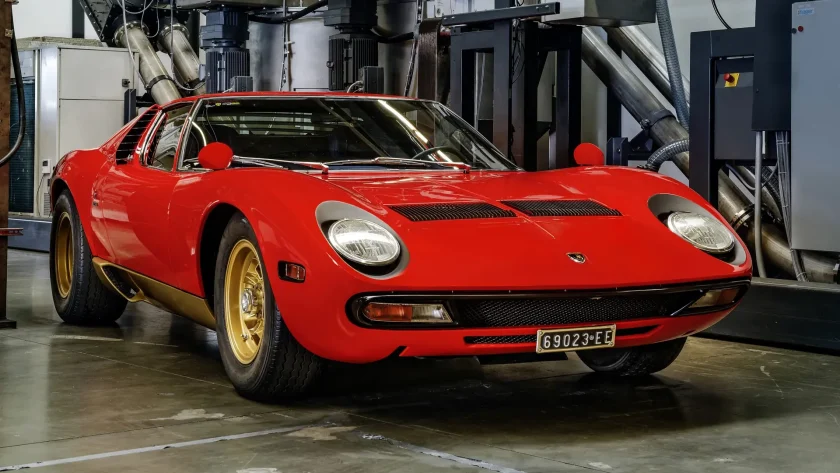 El primer Lamborghini Miura SV que llegó a Estados Unidos (1)