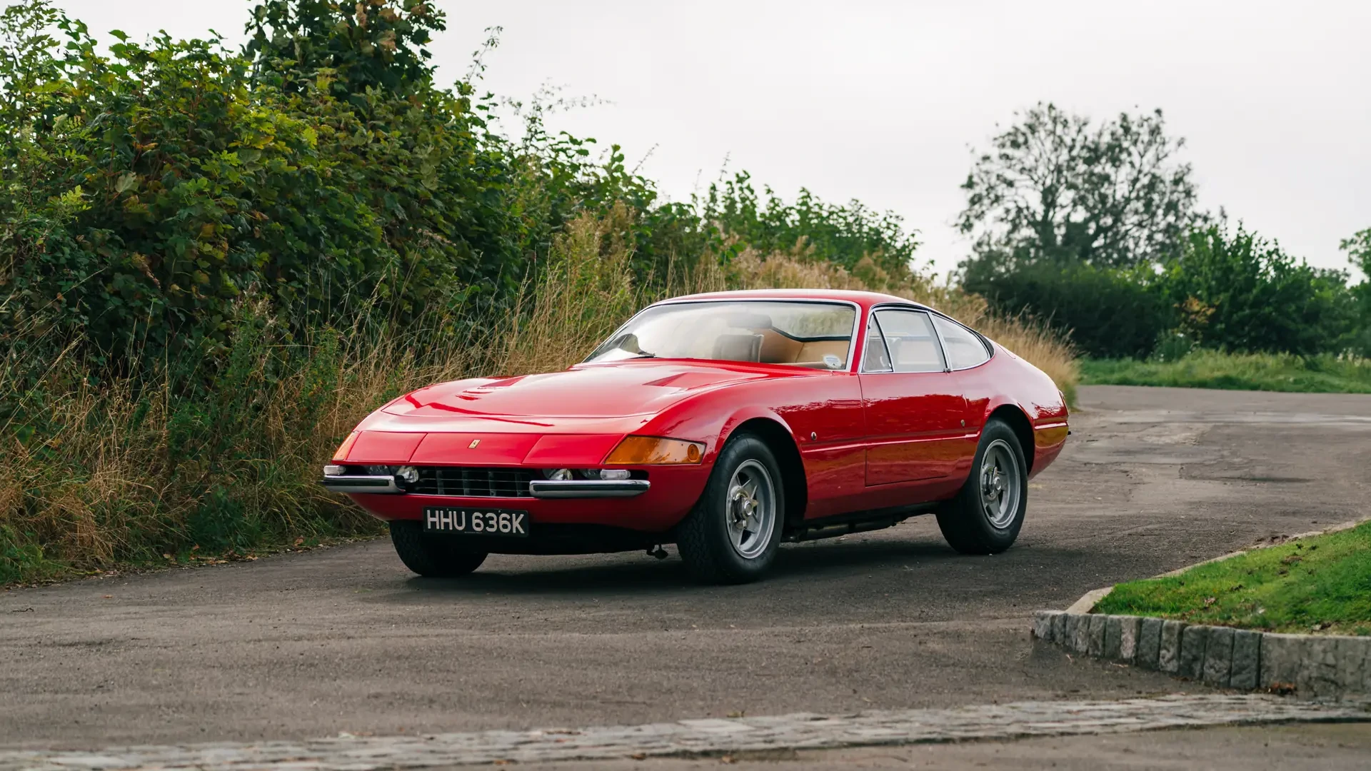 Un Ferrari “Daytona” siempre es especial, pero hay una característica que convierte a este ejemplar en reliquia