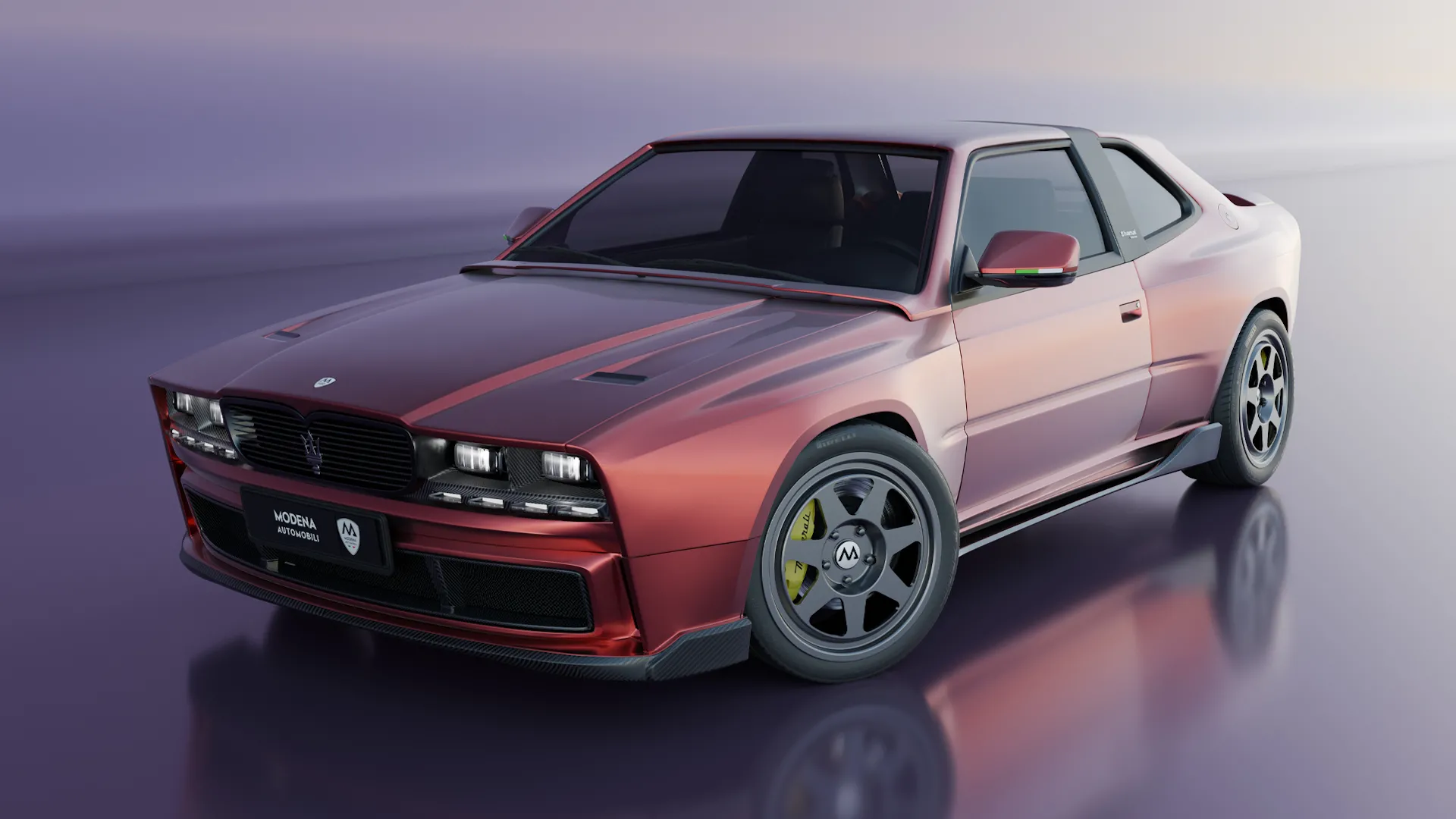 El Maserati Shamal 1991 está de regreso, pero ahora con ingeniería Ferrari