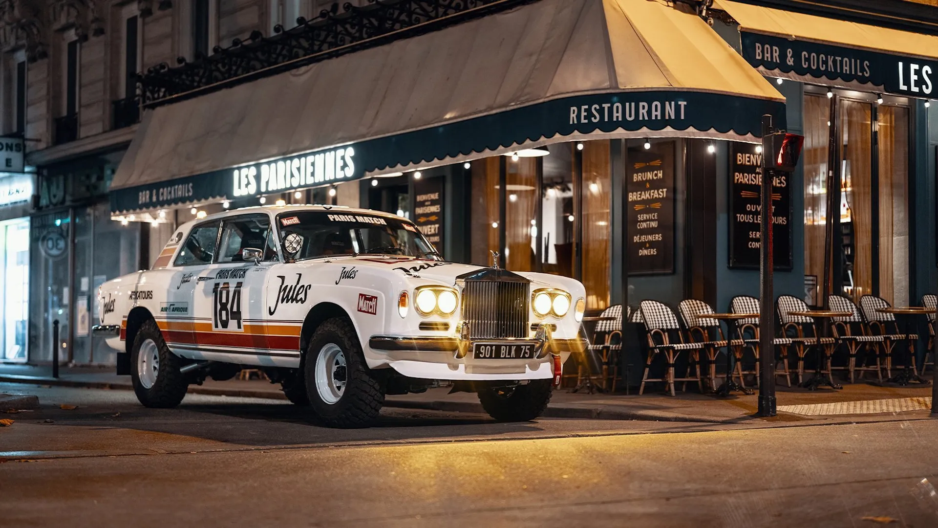 El Rolls-Royce Corniche que participó en el Dakar de 1981 sale a subasta