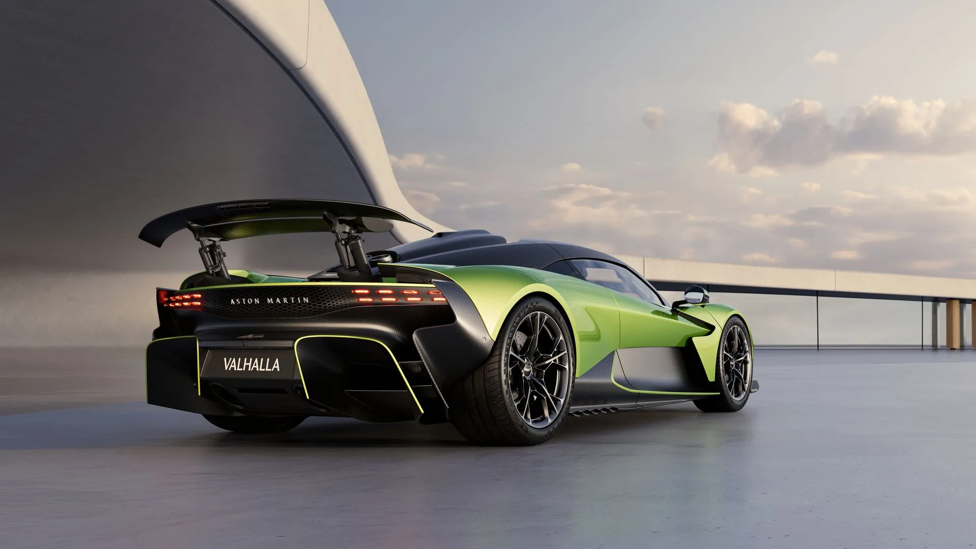 La aerodinámica activa en el nuevo Aston Martin Valhalla