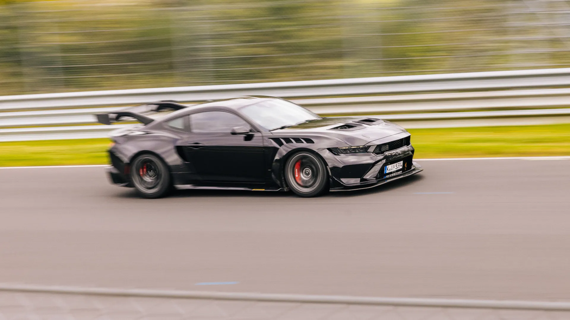 Video: La vuelta completa del Ford Mustang GTD 2025 en Nürburgring, desde adentro