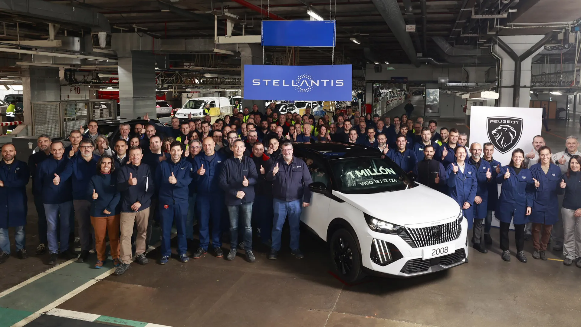 La planta de Vigo supera el millón de Peugeot 2008 producidos