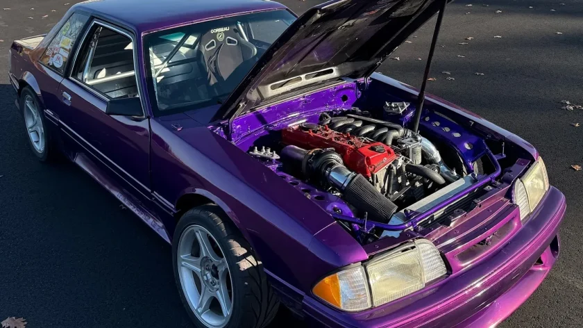 ¿Un Mustang con motor turbodiésel para drift? Sí, Gabba Racing lo ha construido