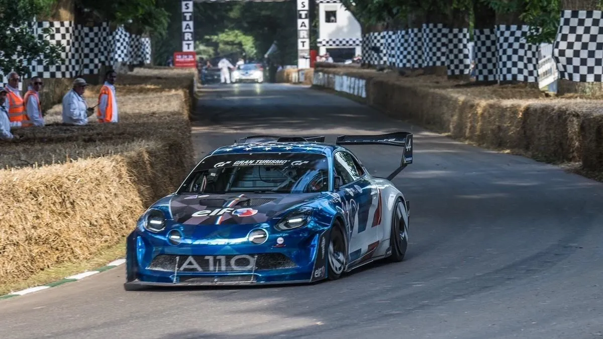 El Alpine A110 Pikes Peak y el regreso a esa primera subida