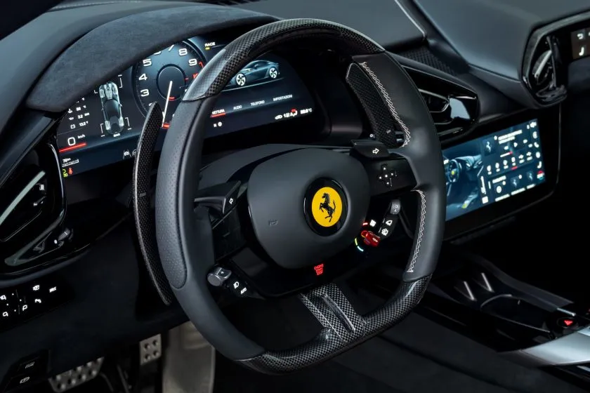 Cambio manual Ferrari eléctrico