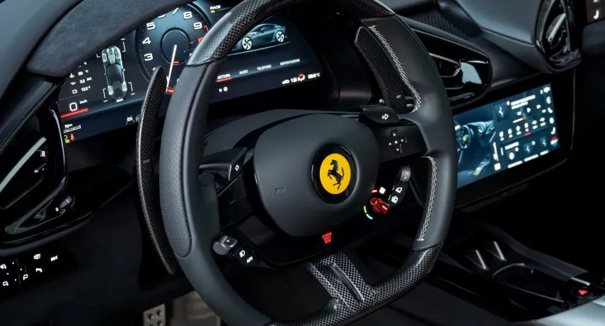 Cambio manual Ferrari eléctrico