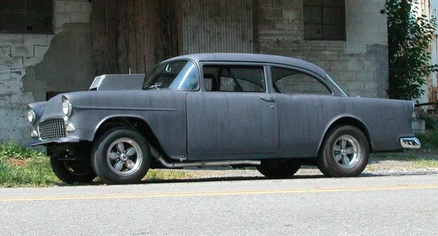 Chevrolet One Fifty Two Door Sedan Two Lane Blacktop