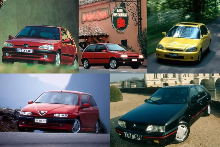 compactos deportivos de los 90 que aún hacen latir el corazón
