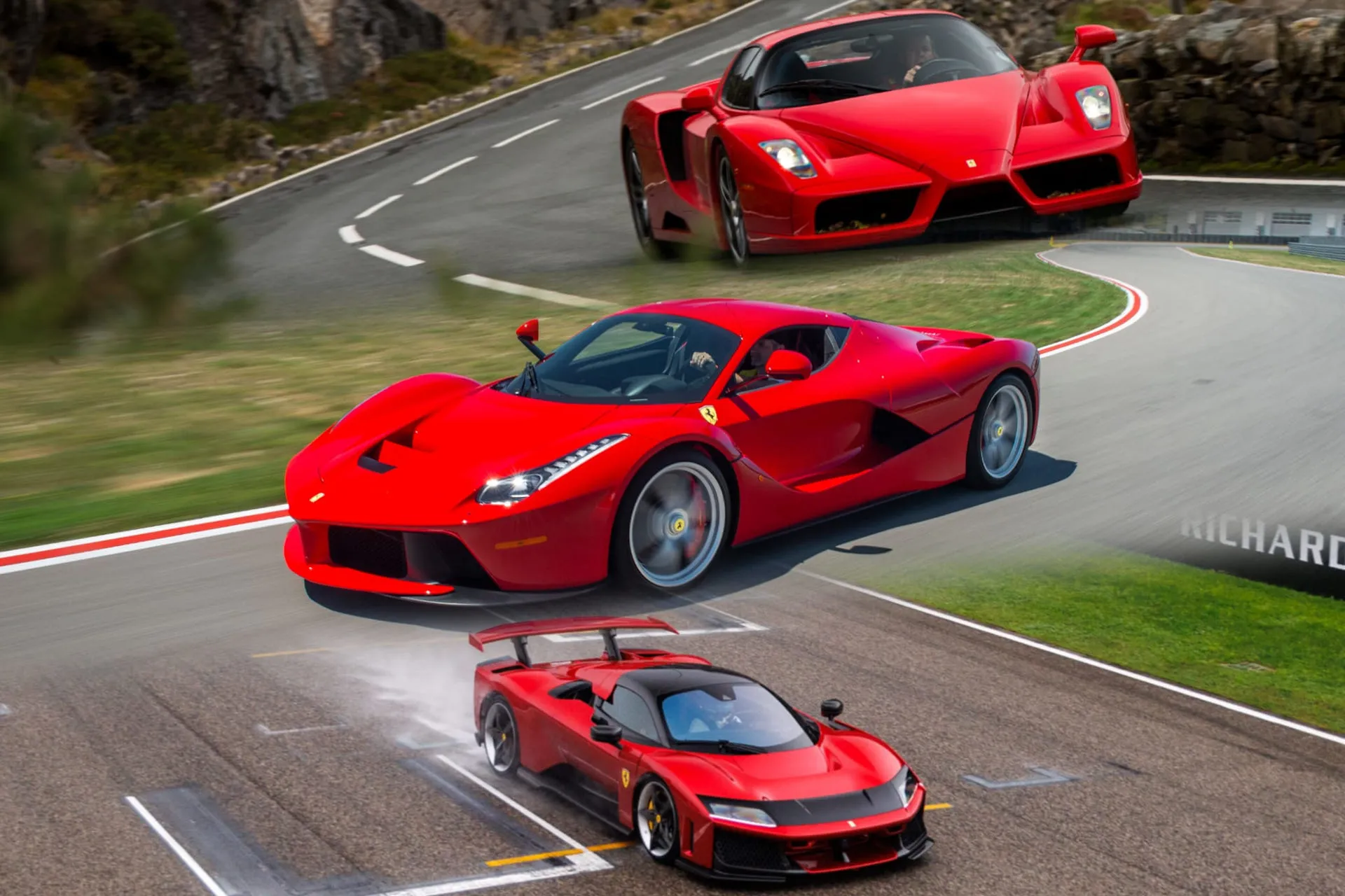 Enzo, LaFerrari y F80: tres generaciones de Ferrari hacia la perfección